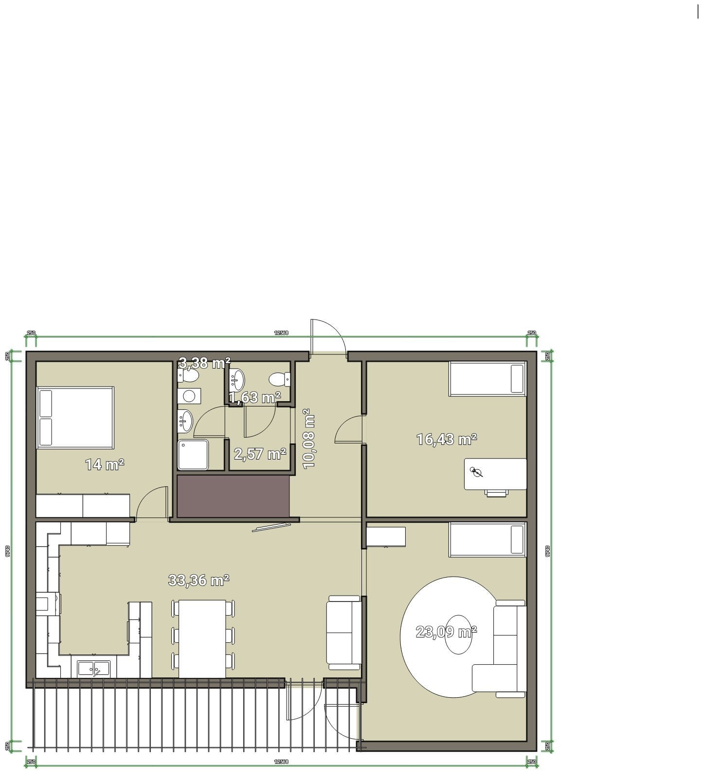 4 rok · 80 m² i Skellefteå – bild 4