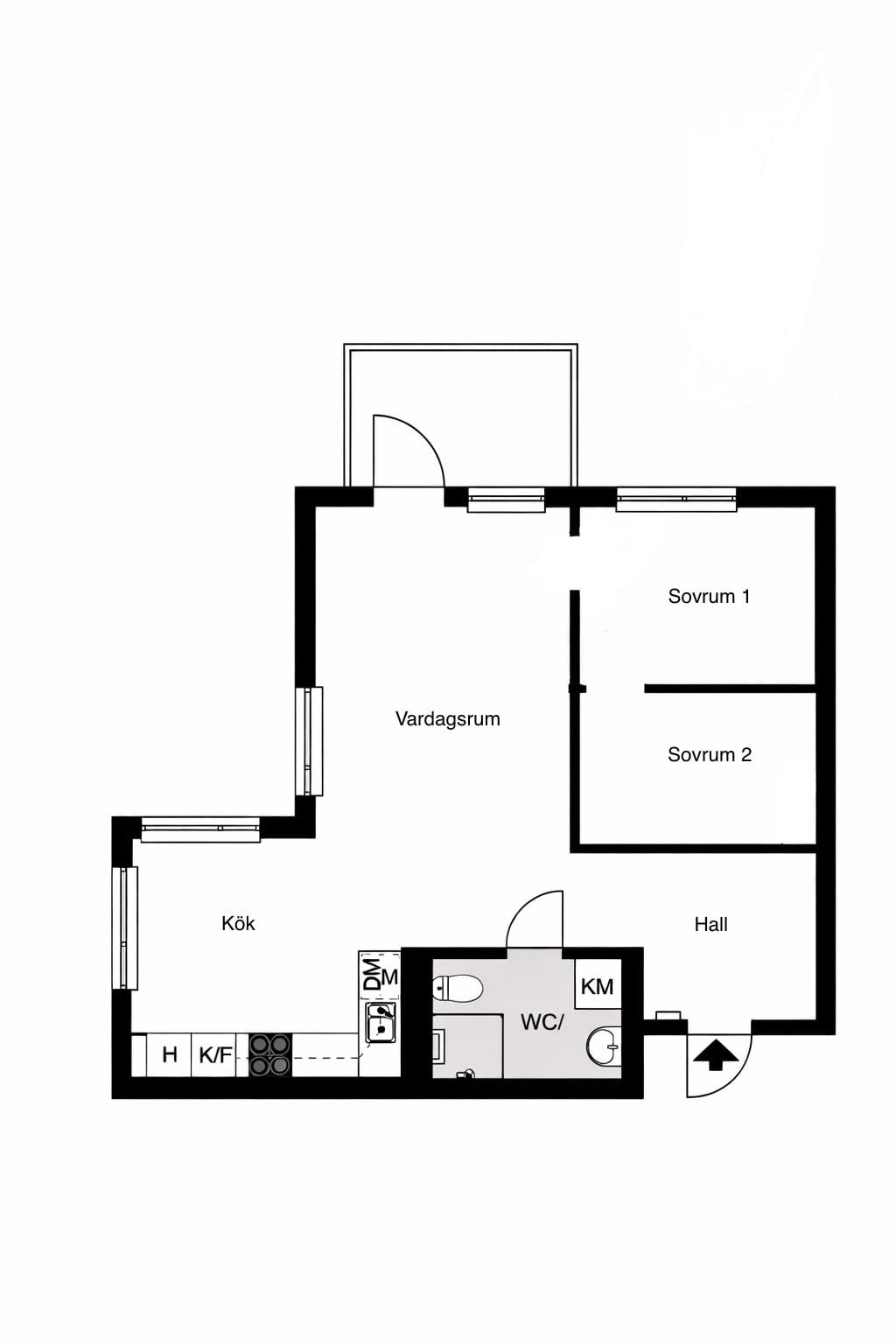 3 rok · 55 m² i Enköping – bild 8