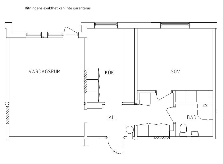 2 rok · 59 m² i Kalmar – bild 6