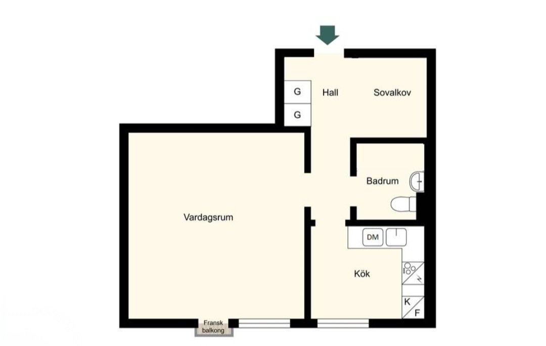 2 rok · 44 m² i Järfälla – bild 9
