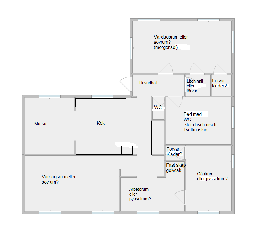 Lägenhet, 4 rooms, 145 sqm, Åsbro – Åsbro