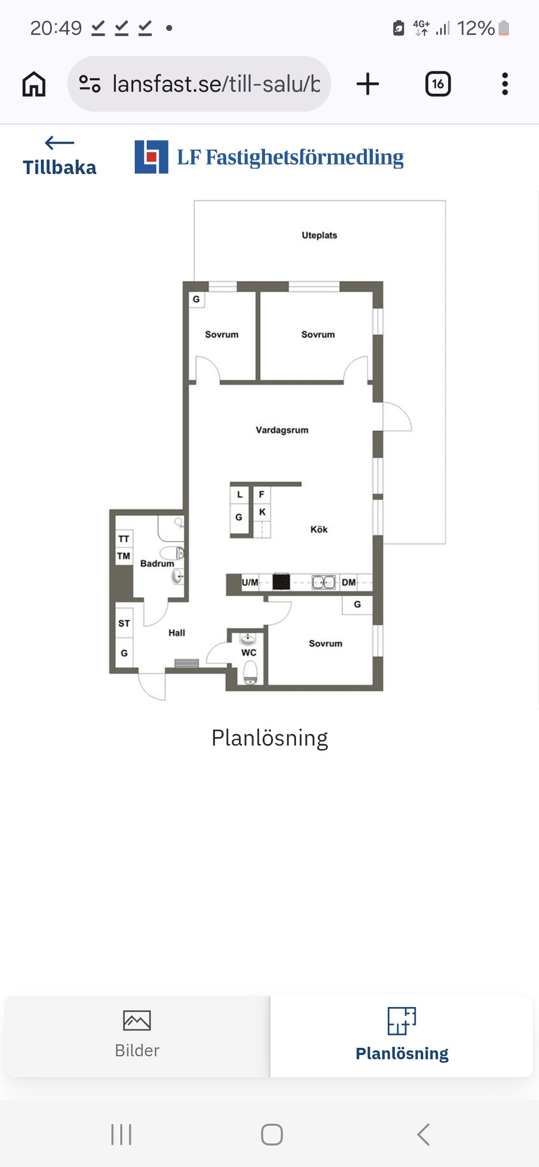 Lägenhet, 4 rooms, 89 sqm, Sundbyberg – bild 13