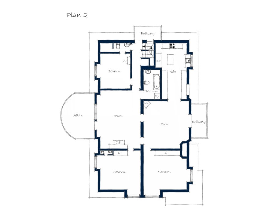 Lägenhet, 5 rooms, 240 sqm, Lidingö – bild 10