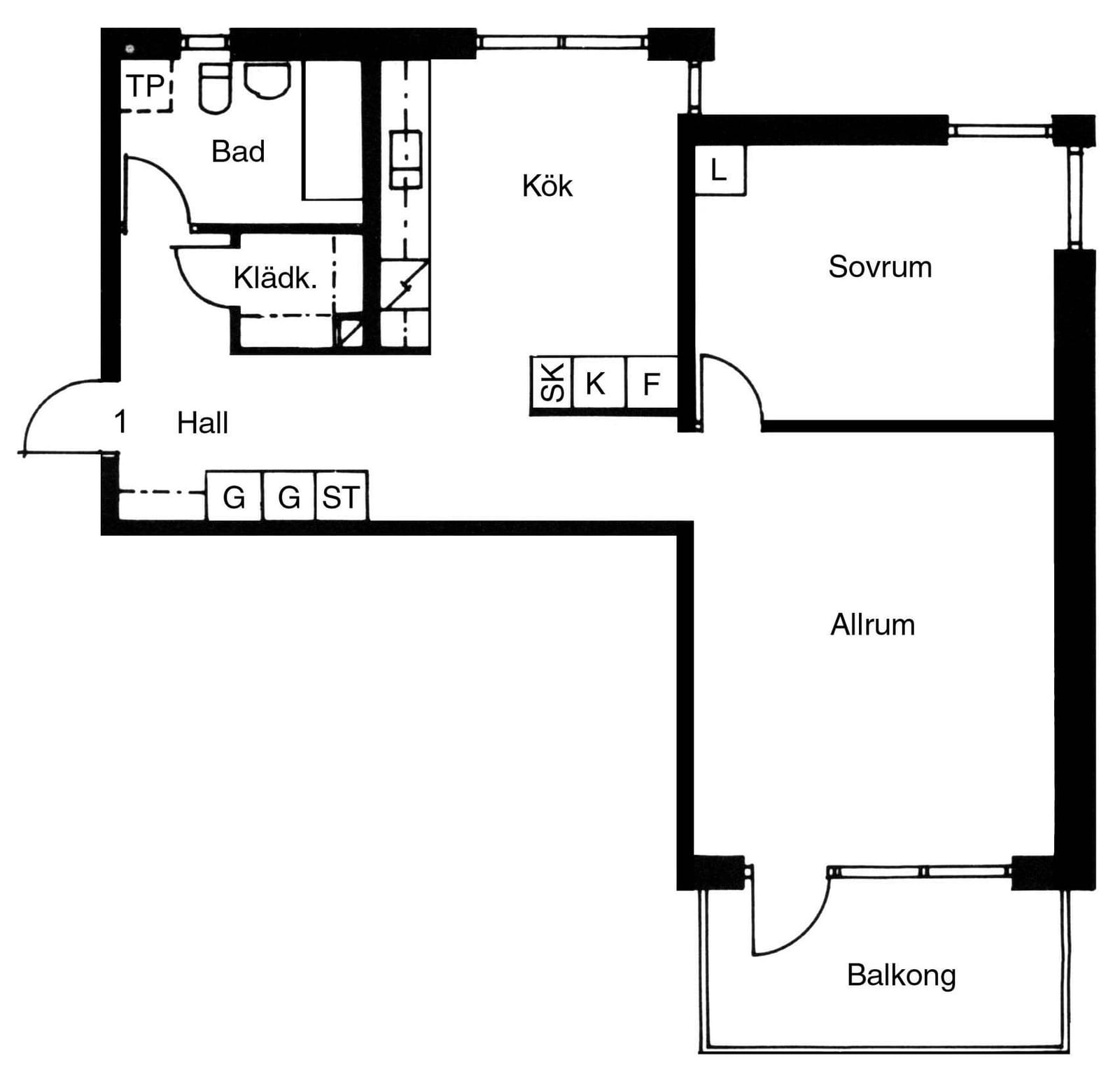2 rok · 69 m² i Skellefteå – bild 4