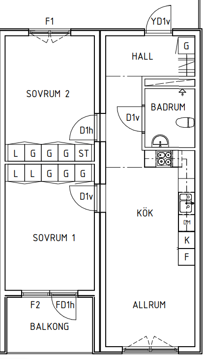 3 rok · 69 m² i Skillingaryd – bild 14