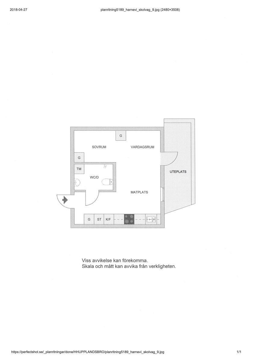 2 rok · 32 m² i Bro – bild 13