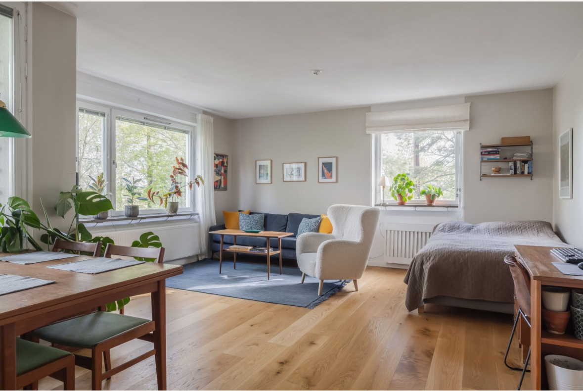 Lägenhet, 1 rooms, 41 sqm, Danderyd – Danderyd