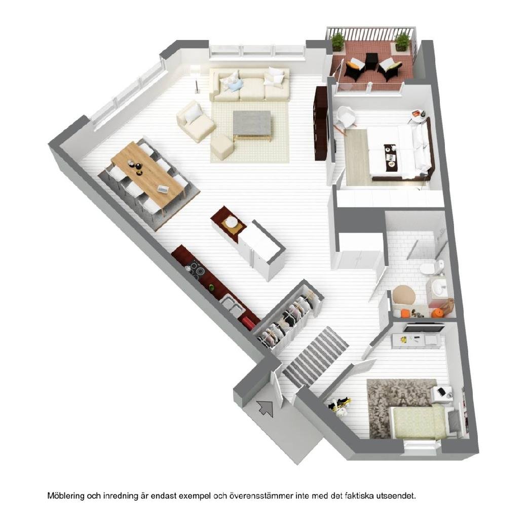 Lägenhet, 3 rooms, 88 sqm, Nacka – bild 7