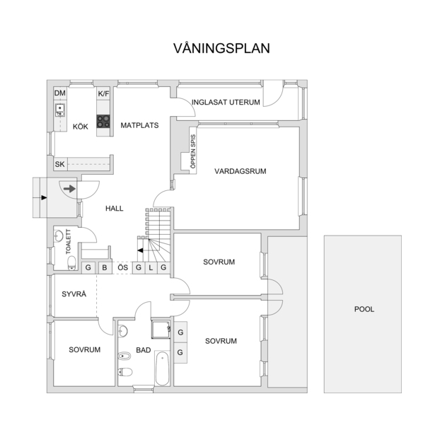 Lägenhet, 6 rooms, 240 sqm, Järfälla – bild 25