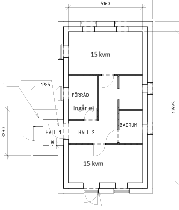 Villa/Hus, 3 rooms, 50 sqm, Lund – Lund