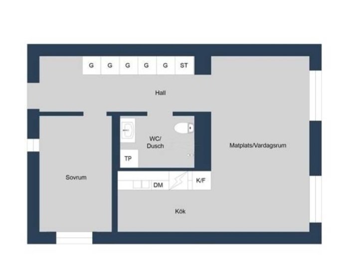 Lägenhet, 2 rooms, 46 sqm, Huddinge – bild 7