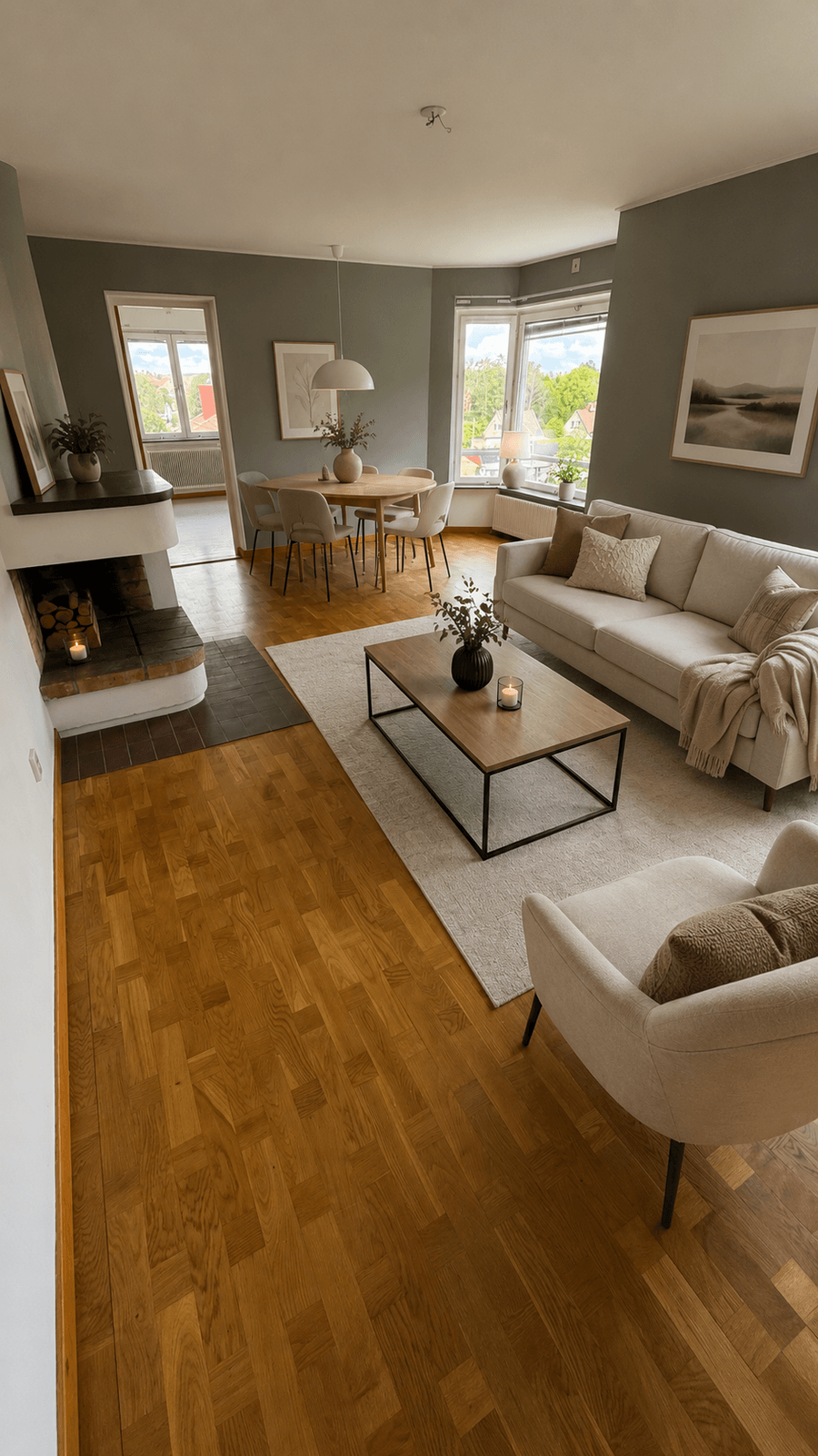 Lägenhet, 2 rooms, 59 sqm, Nora