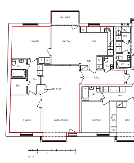 Lägenhet, 3 rooms, 100 sqm, Borås – bild 14