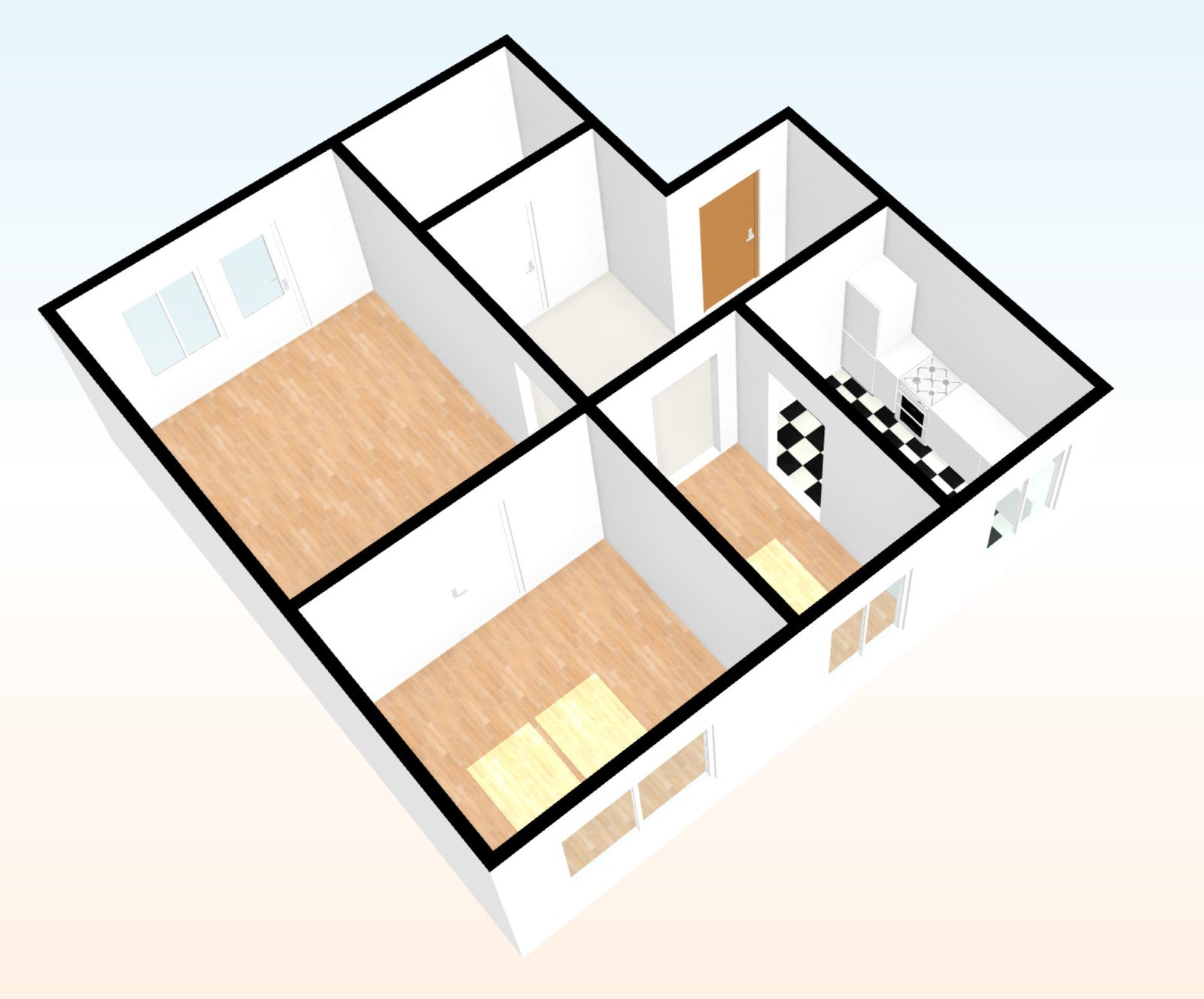 Lägenhet, 3 rooms, 59 sqm, Bromma