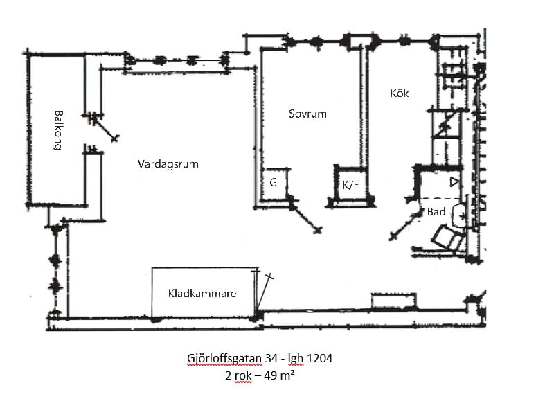 2 rok · 49 m² i Landskrona – bild 15