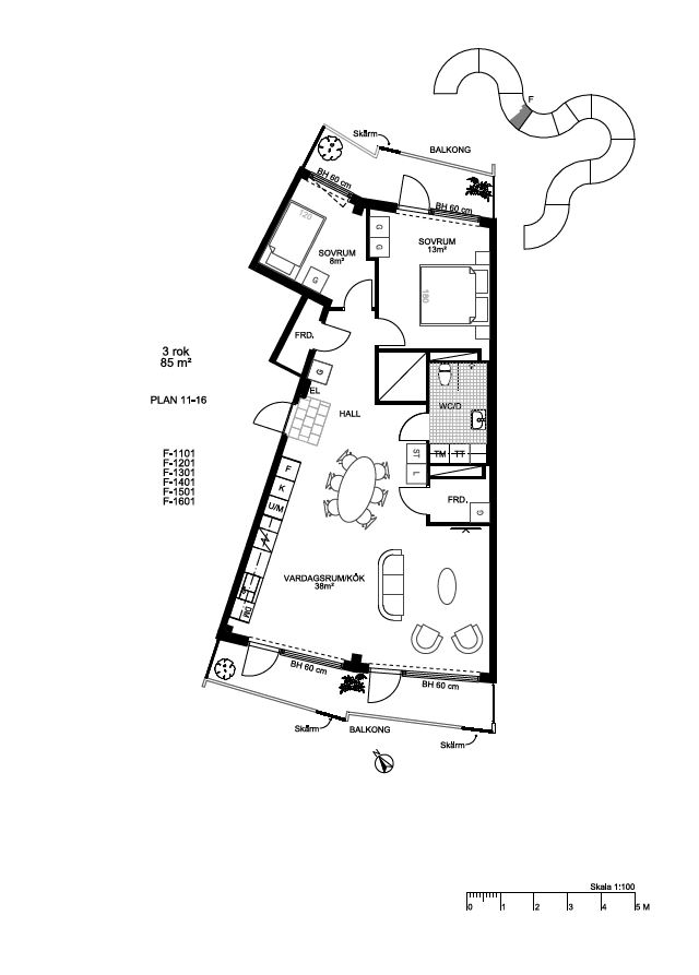 Lägenhet, 3 rooms, 85 sqm, Nynäshamn – bild 12