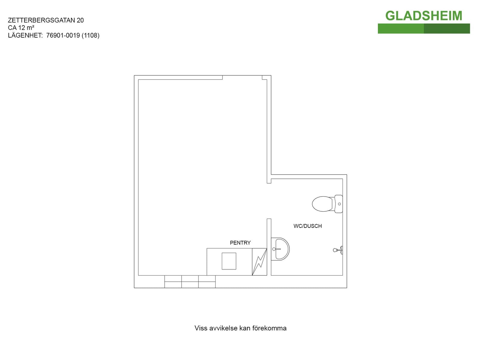 1 rok · 12 m² i Eskilstuna – bild 11