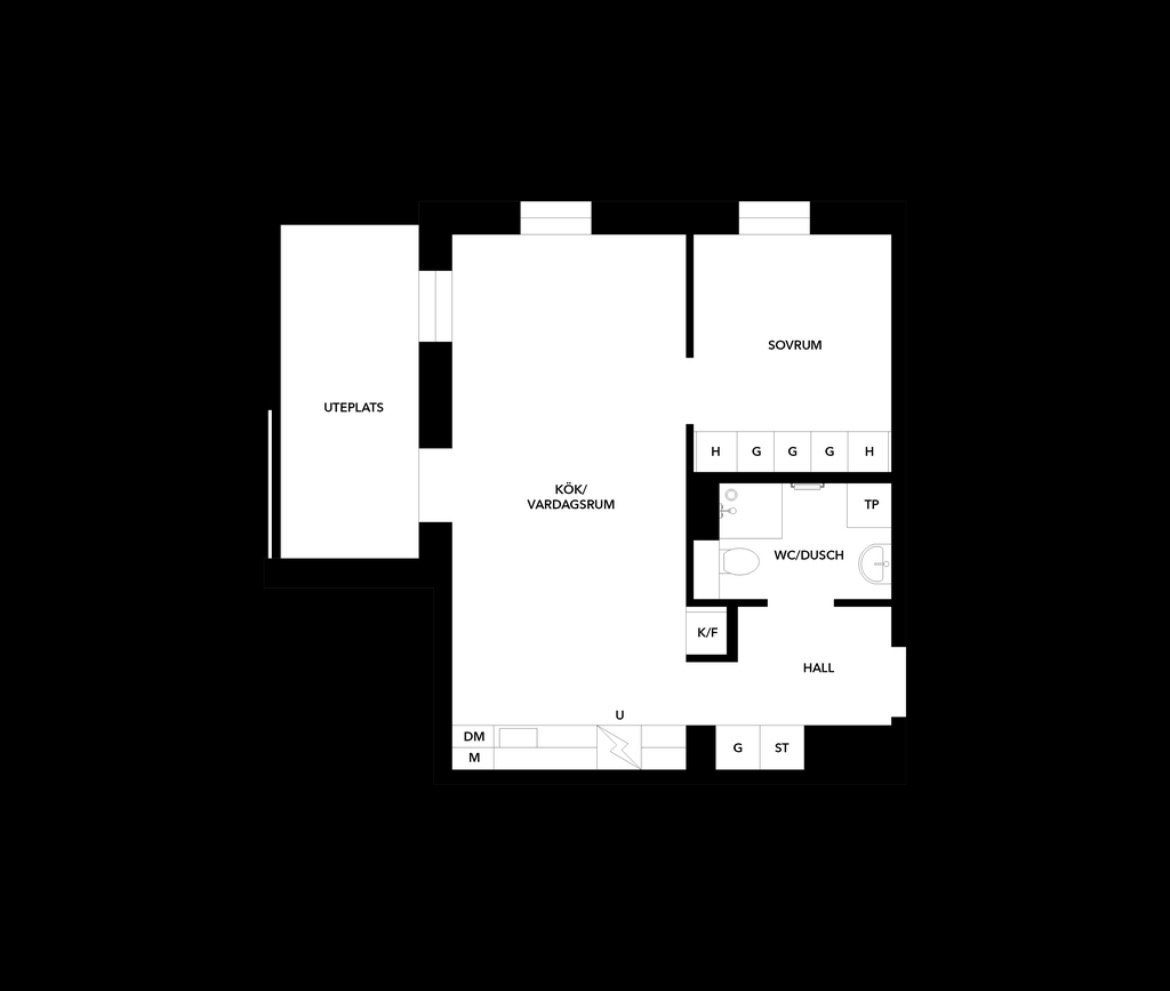 Lägenhet, 2 rooms, 45 sqm, Stockholm – bild 2