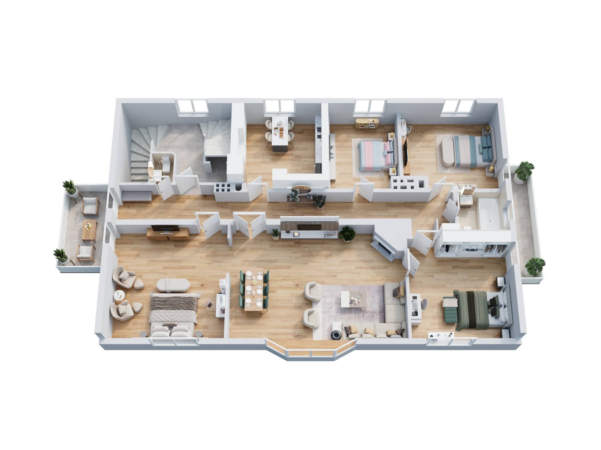 Lägenhet, 5 rooms, 145 sqm, Ronneby – Ronneby