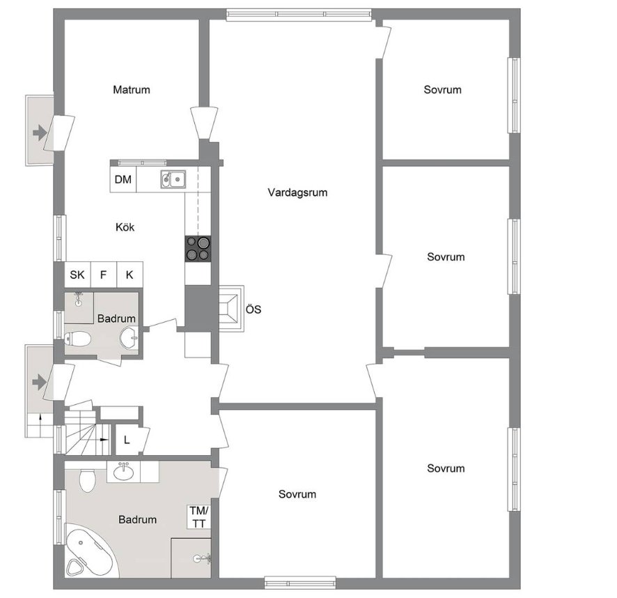 Villa/Hus, 5 rooms, 135 sqm, Järfälla – bild 9