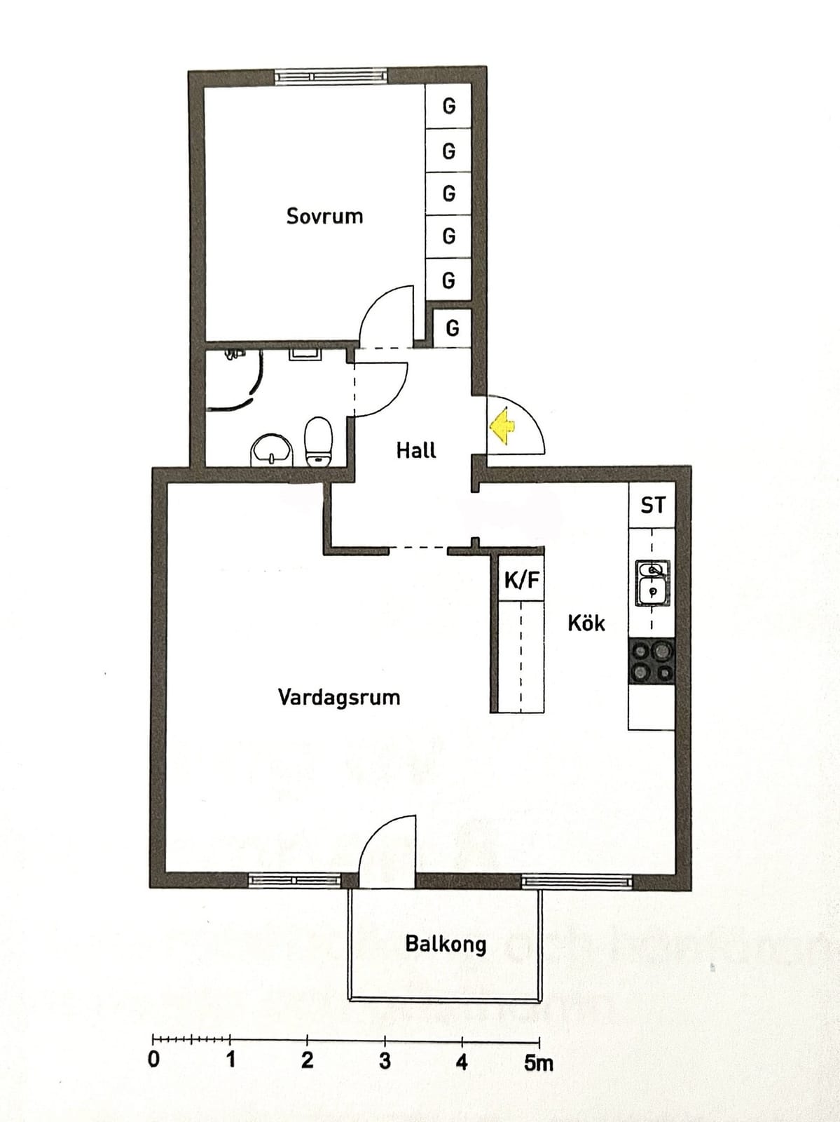 2 rok · 55 m² i Vaxholm – bild 11