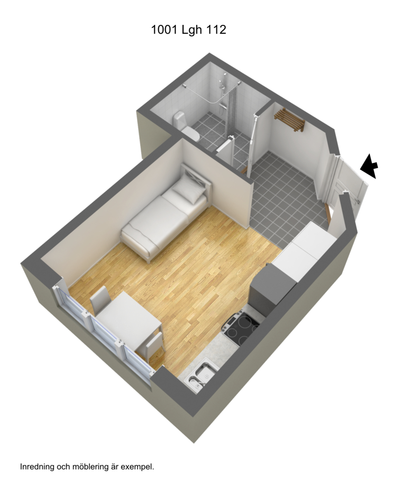 1 rok · 23 m² i Borås – bild 6