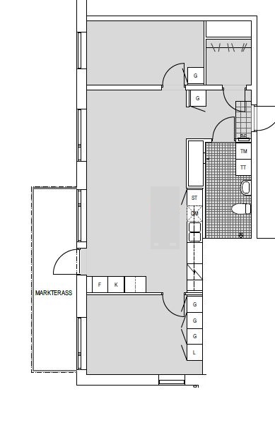 3 rok · 71 m² i Helsingborg – bild 2
