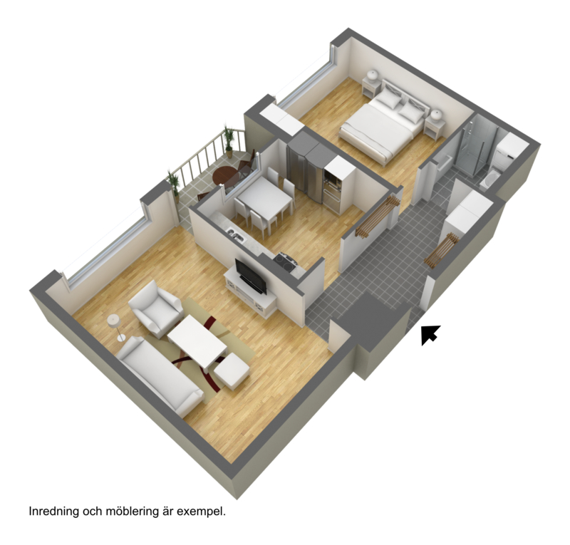 Lägenhet, 2 rooms, 60 sqm, Helsingborg – bild 11