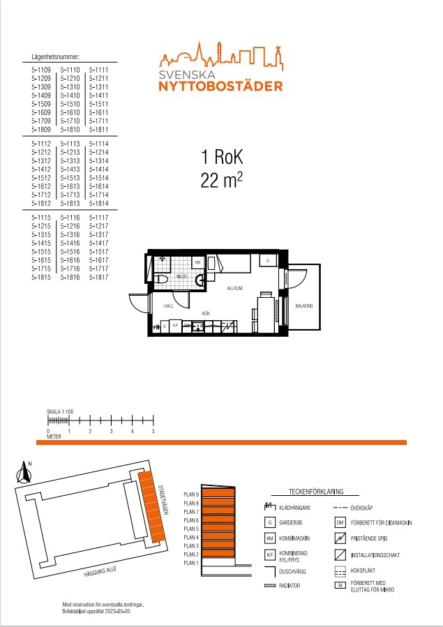 1 rok · 22 m² i Sollentuna – bild 6