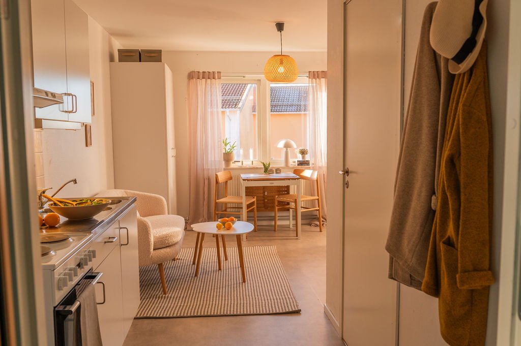 Lägenhet, 1 rooms, 22 sqm, Ronneby