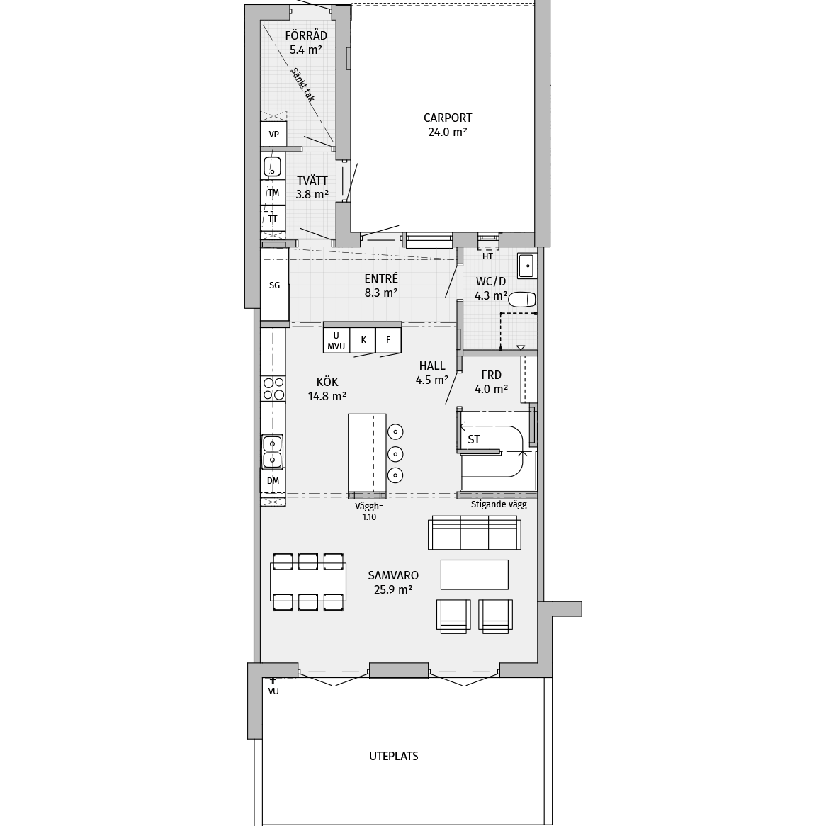 Radhus, 5 rooms, 150 sqm, Malmö – bild 5