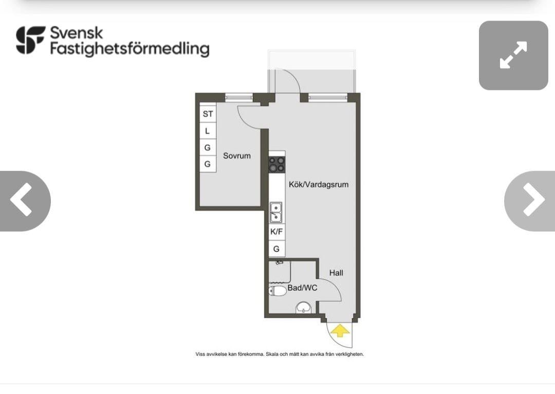 2 rok · 33 m² i Märsta – bild 7