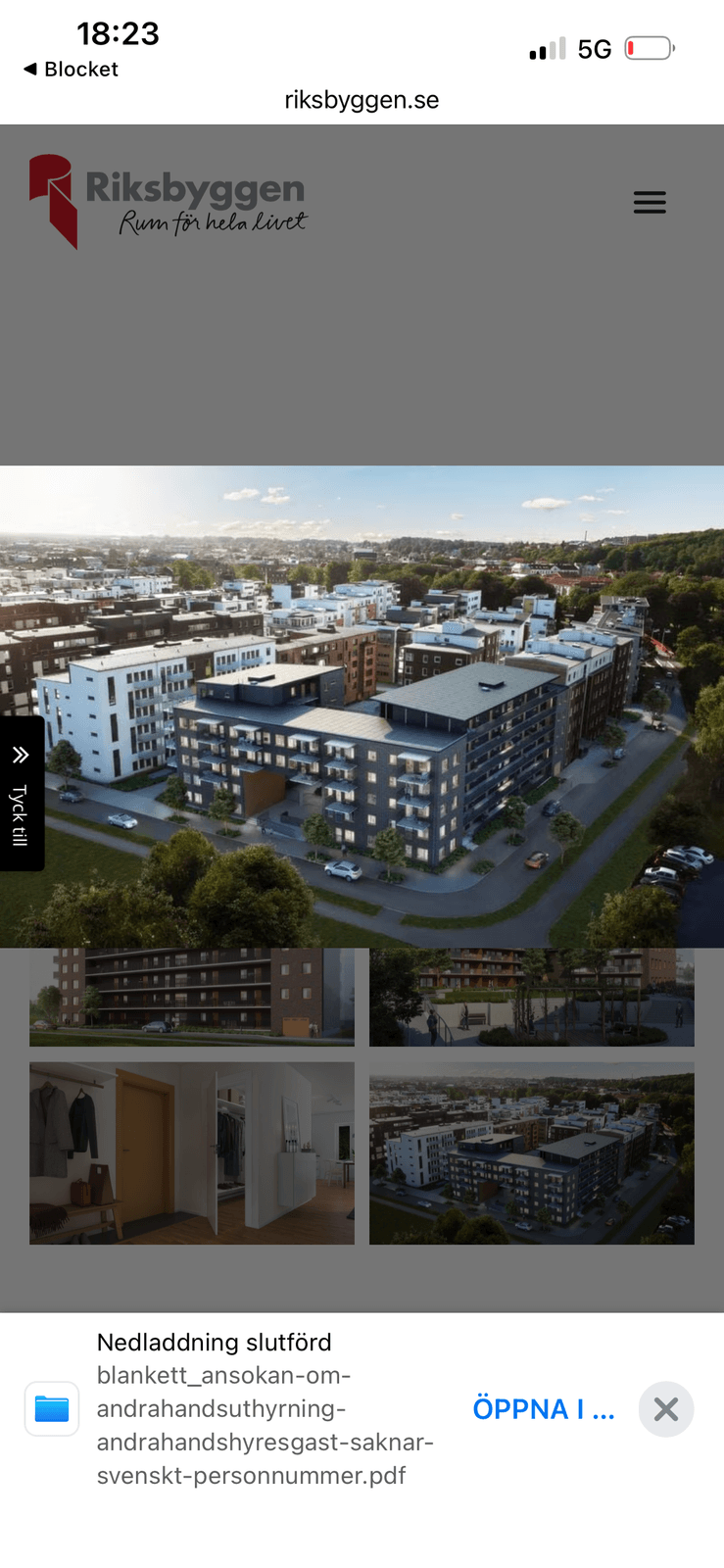 3 rok · 73 m² i Halmstad – Halmstad