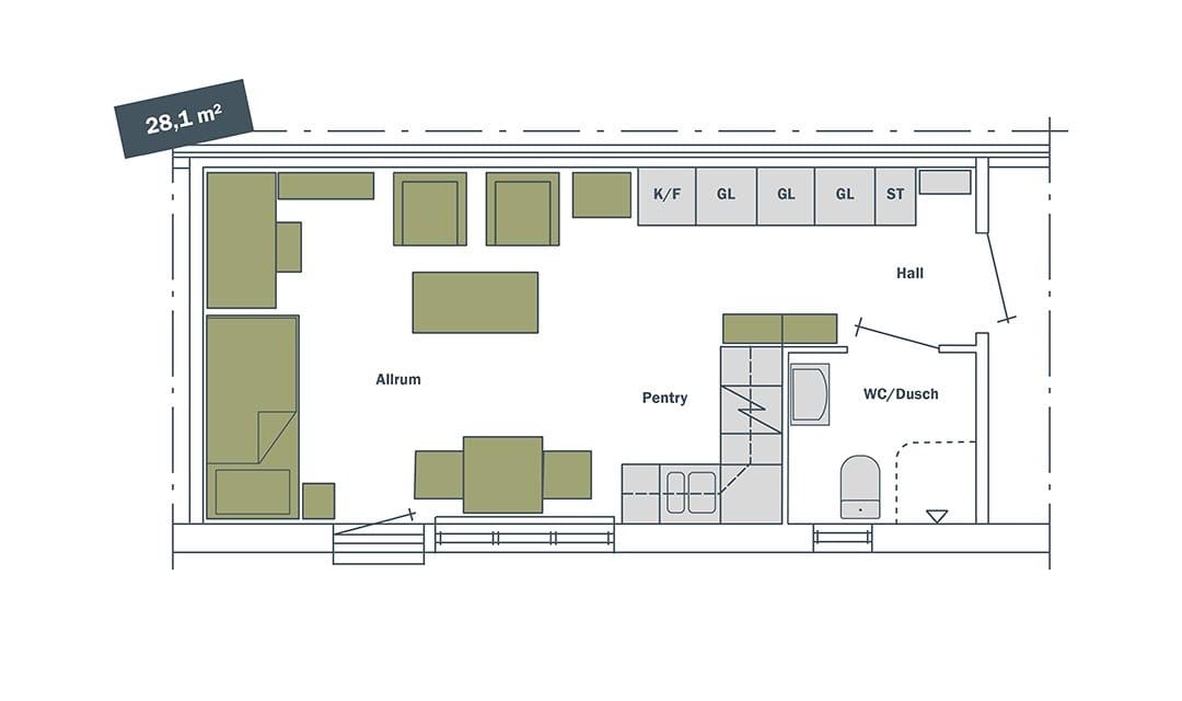 1 rok · 28 m² i Handen – bild 17