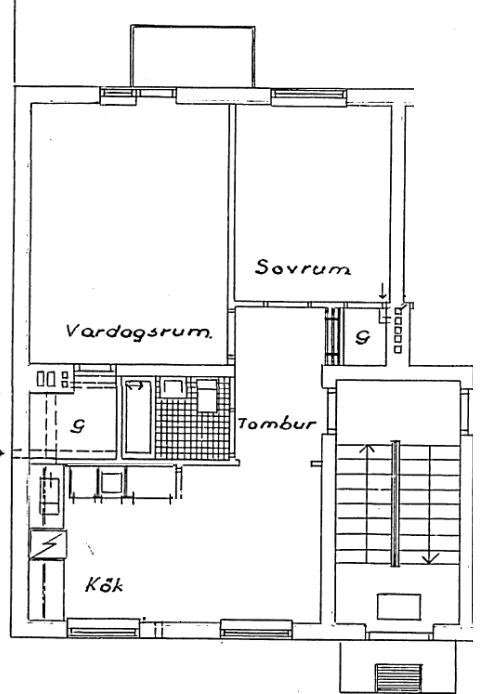 Lägenhet, 2 rooms, 63 sqm, Fagersta – bild 7