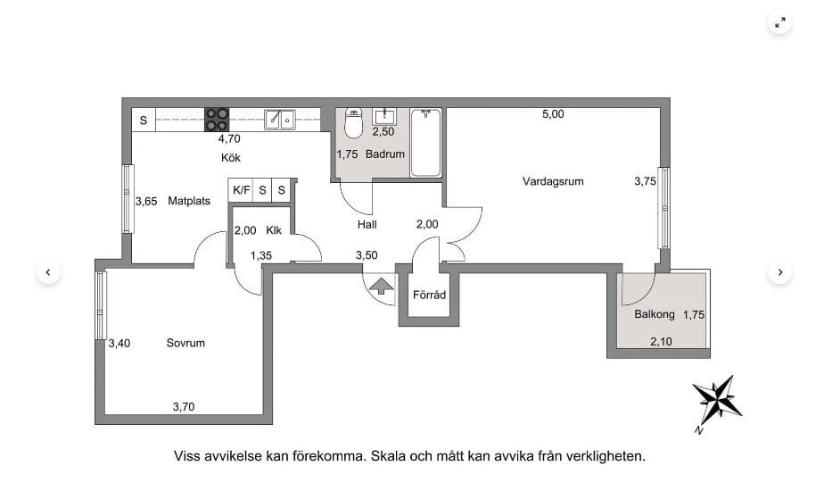 2 rok · 62 m² i Mölndal – bild 7