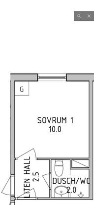 Lägenhet, 1 rooms, 15 sqm, Sundbyberg – Sundbyberg