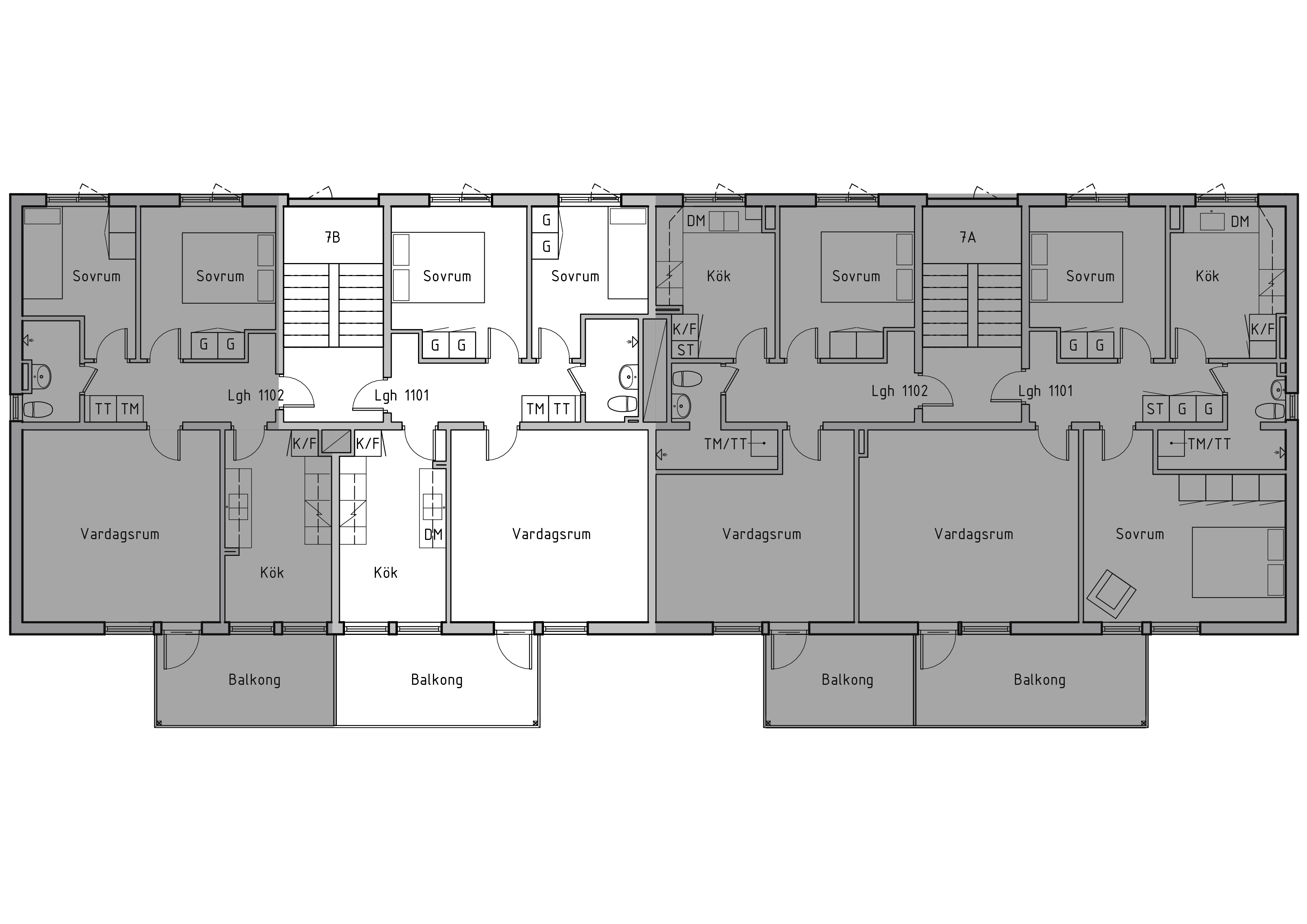 Lägenhet, 3 rooms, 62 sqm, Virserum – bild 11