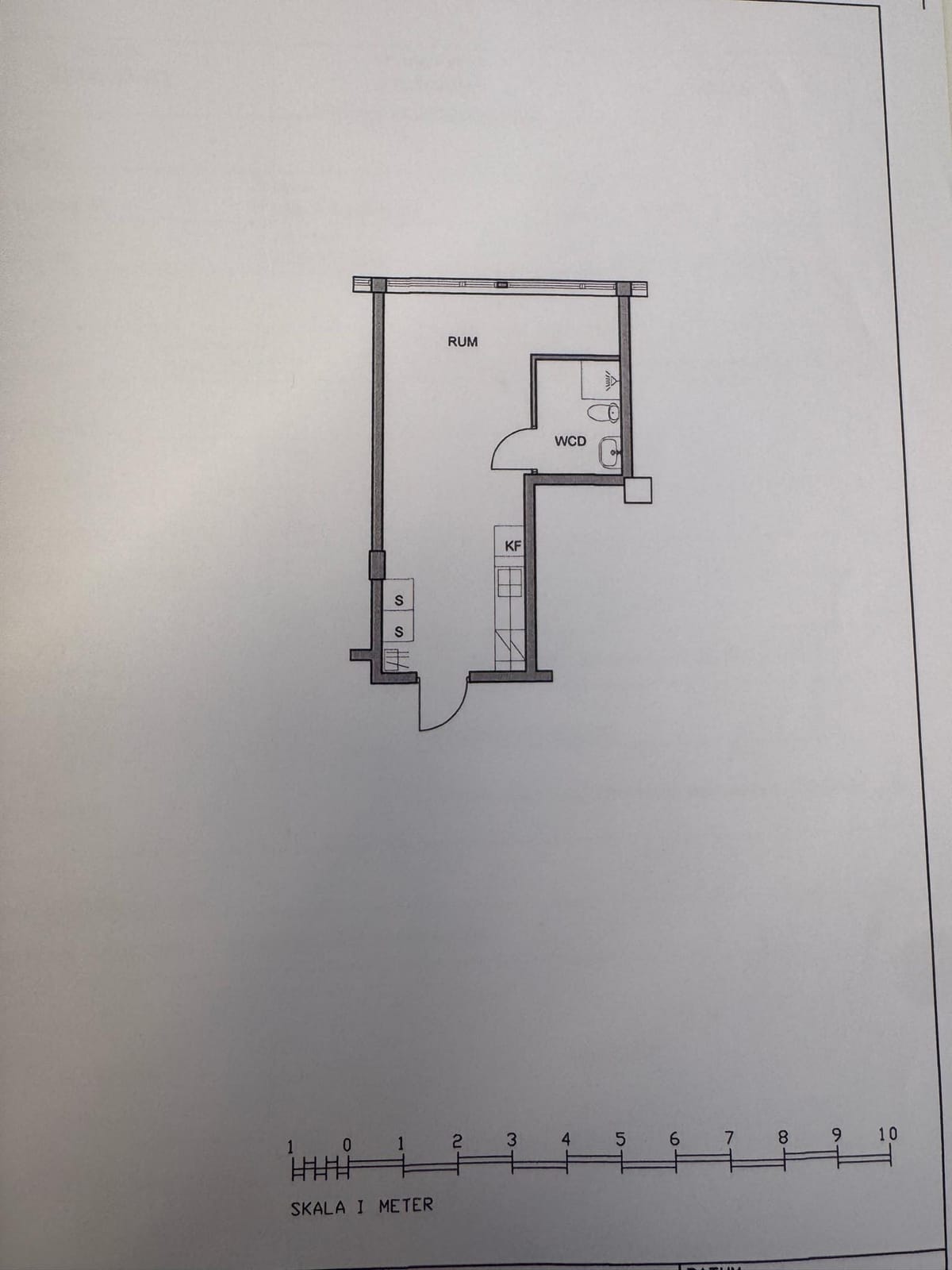 Lägenhet, 1 rooms, 30 sqm, Borås