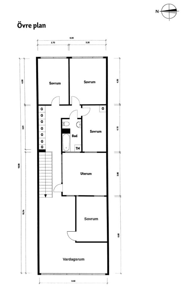 Radhus, 6 rooms, 158 sqm, Angered – bild 3