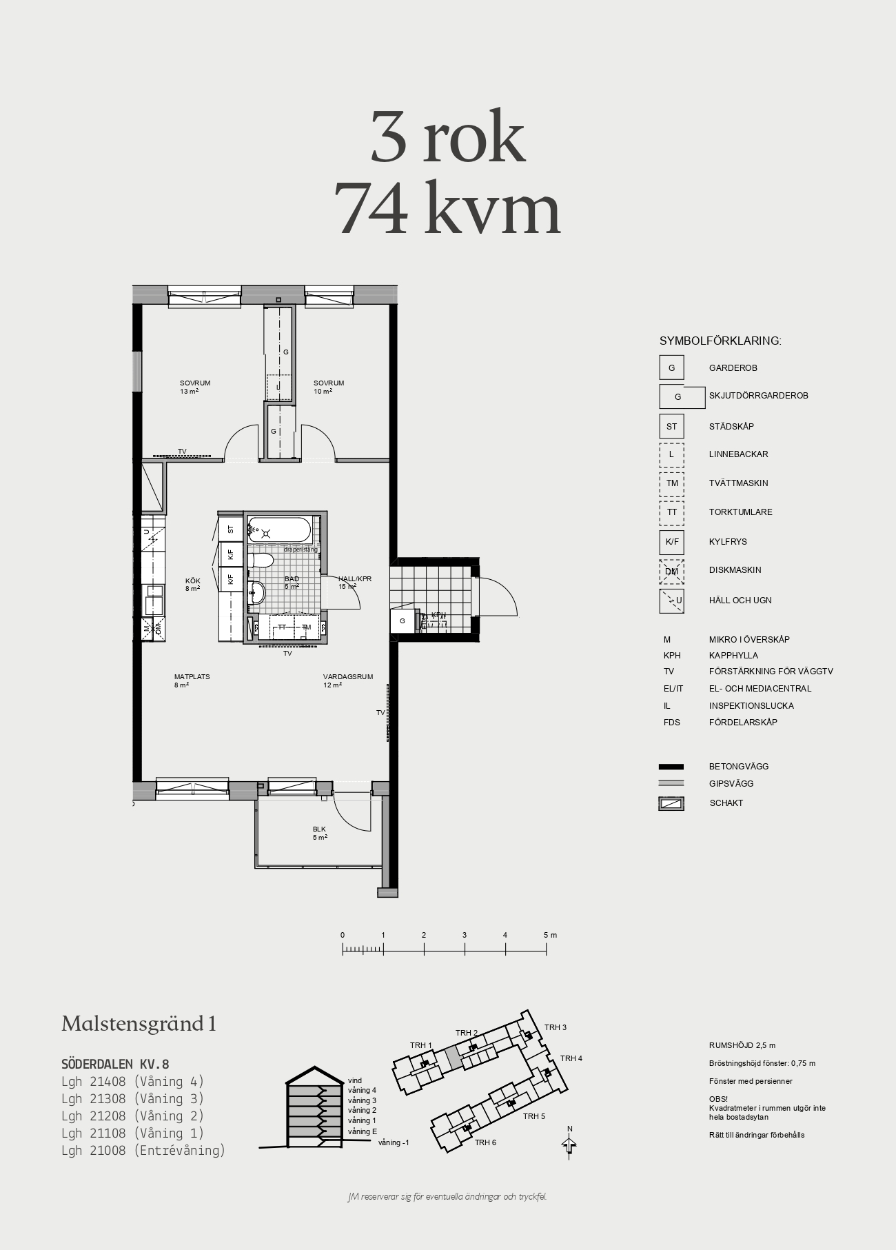 3 rok · 74 m² i Järfälla – bild 10