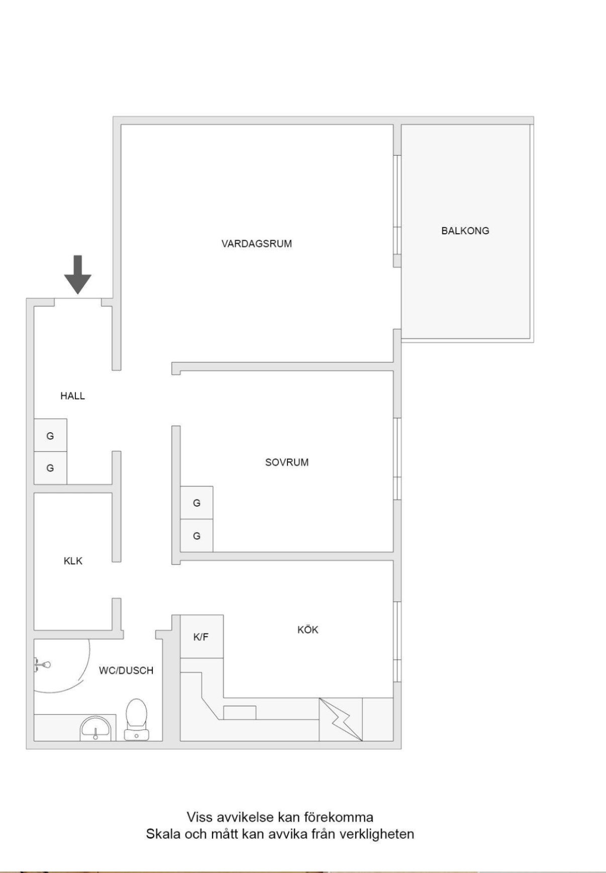 2 rok · 55 m² i Bohus – Bohus