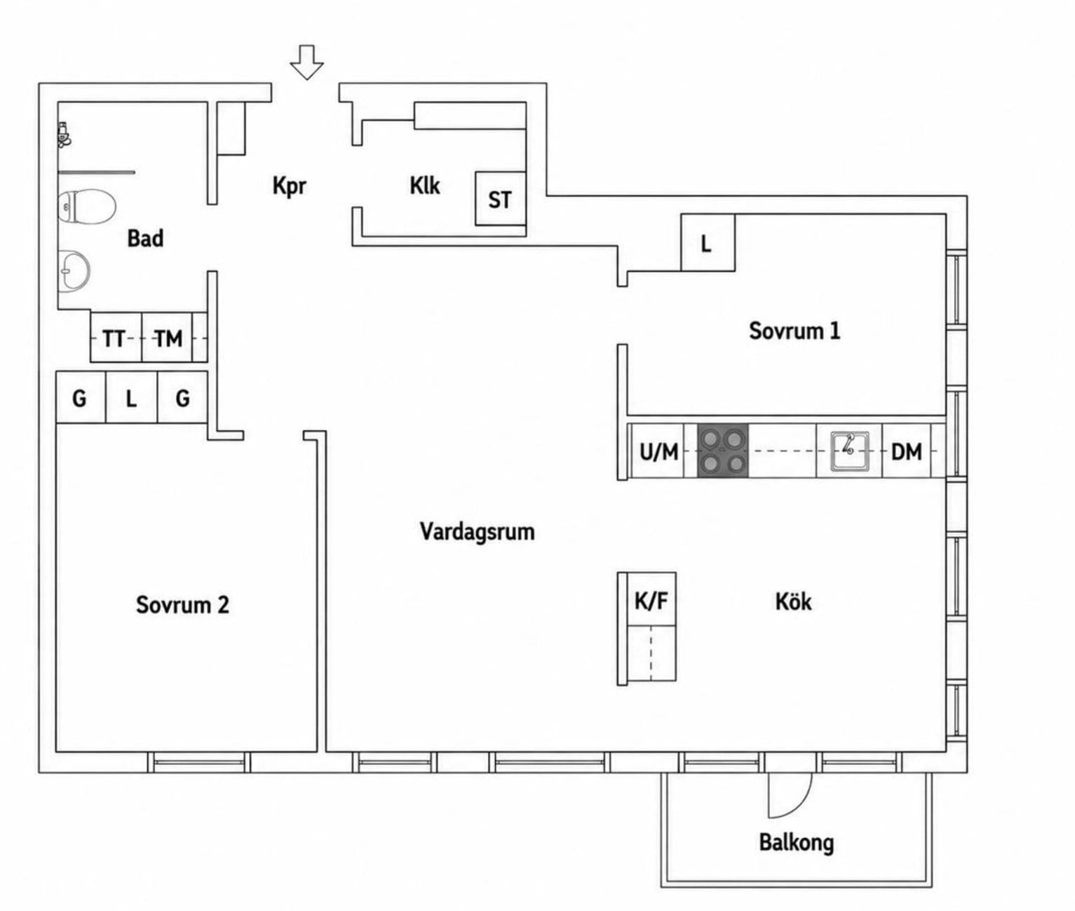 3 rok · 78 m² i Sundbyberg