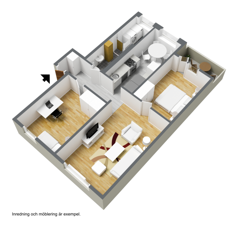 Lägenhet, 3 rooms, 76 sqm, Göteborg – bild 11