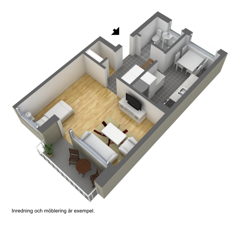 1 rok · 41 m² i Helsingborg – bild 2