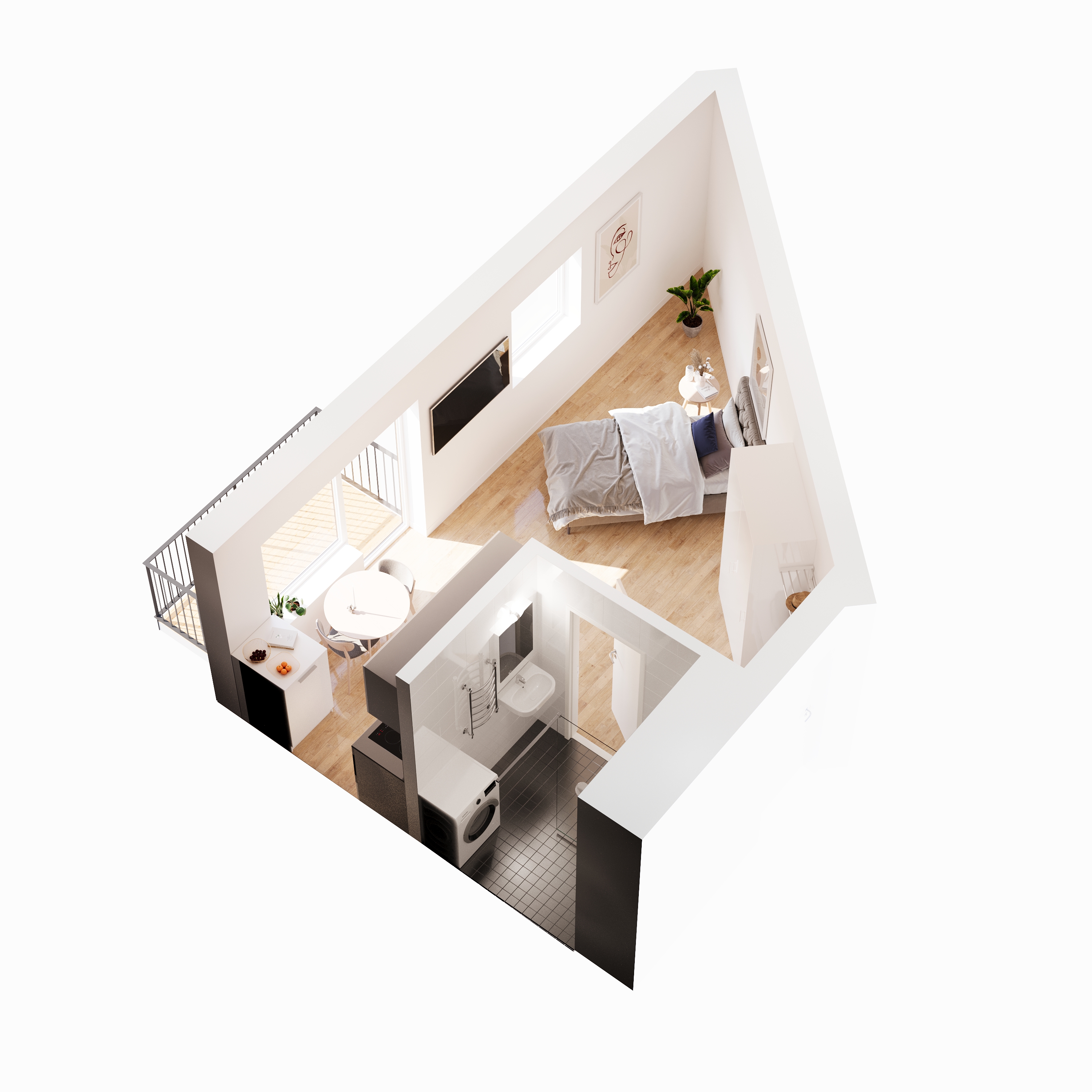 Lägenhet, 1 rooms, 26 sqm, Karlstad – bild 4