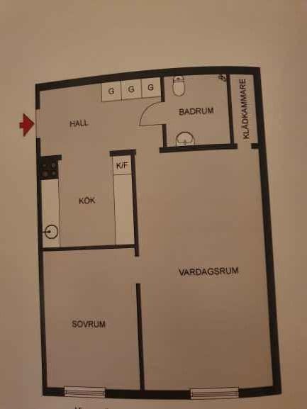 2 rok · 41 m² i Stockholm – bild 11