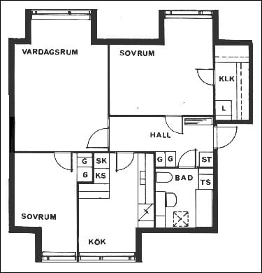 3 rok · 75 m² i Linköping – bild 2