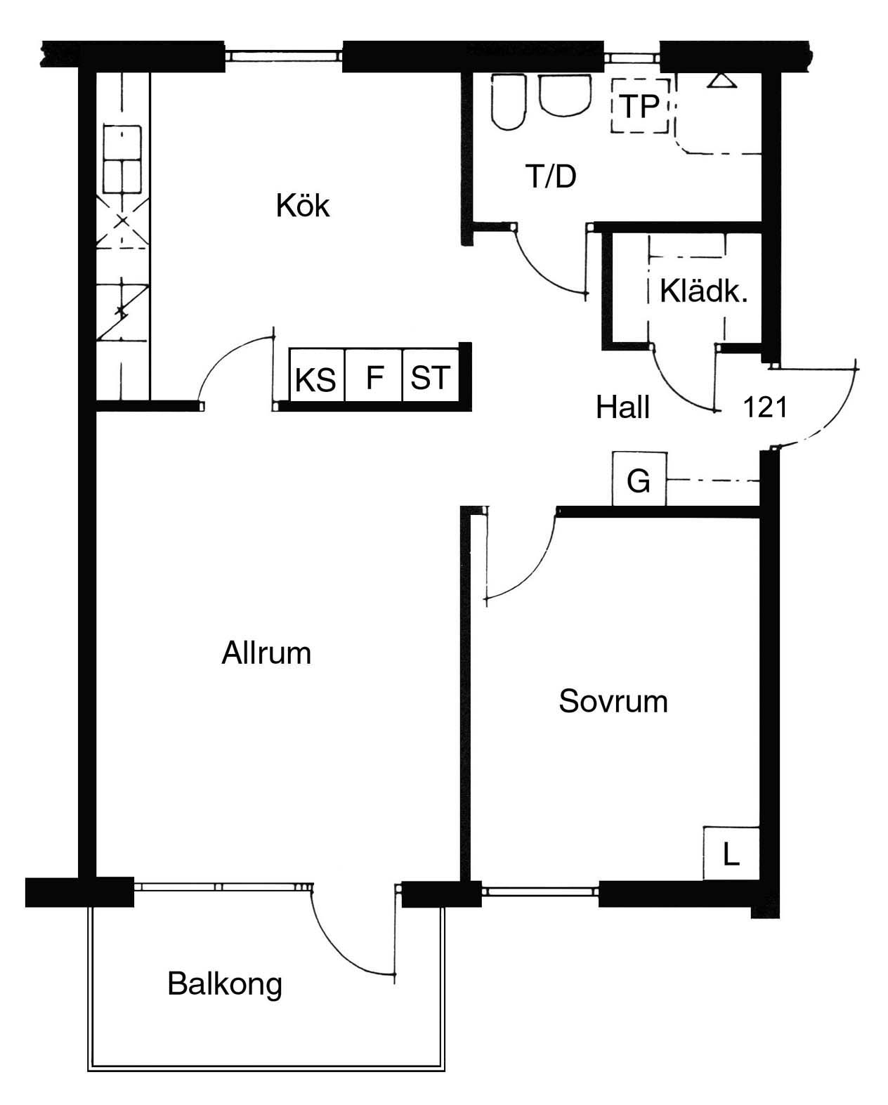 2 rok · 63 m² i Skellefteå – bild 7