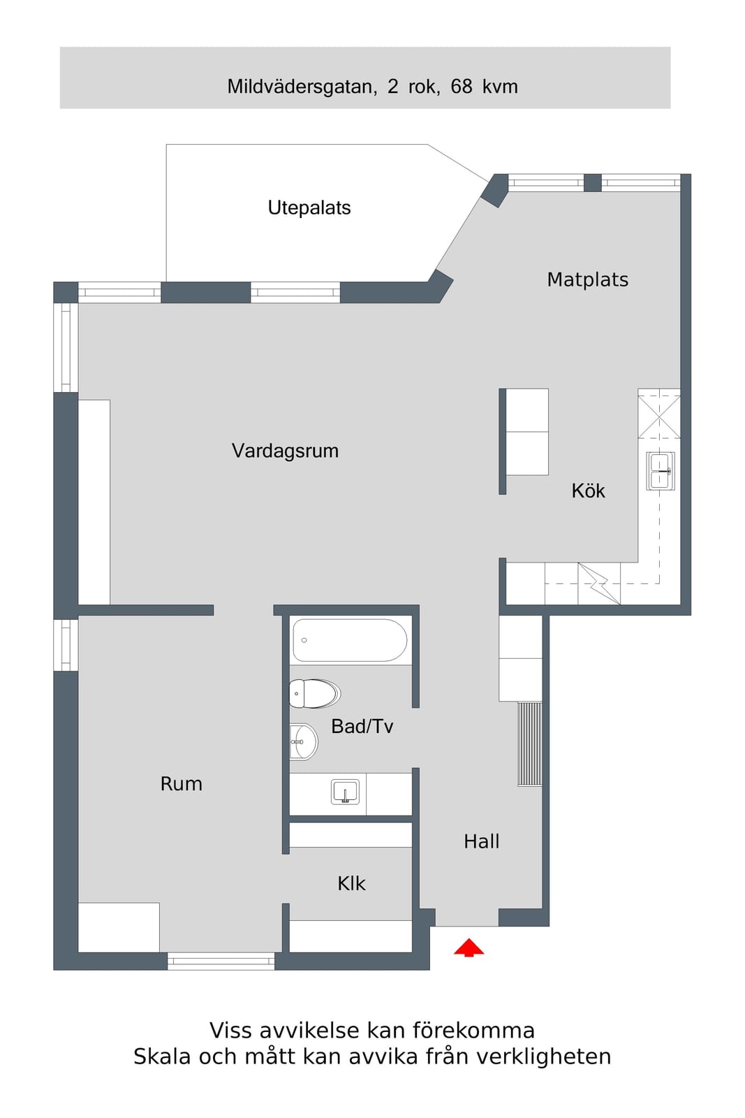 2 rok · 68 m² i Tranås – bild 18